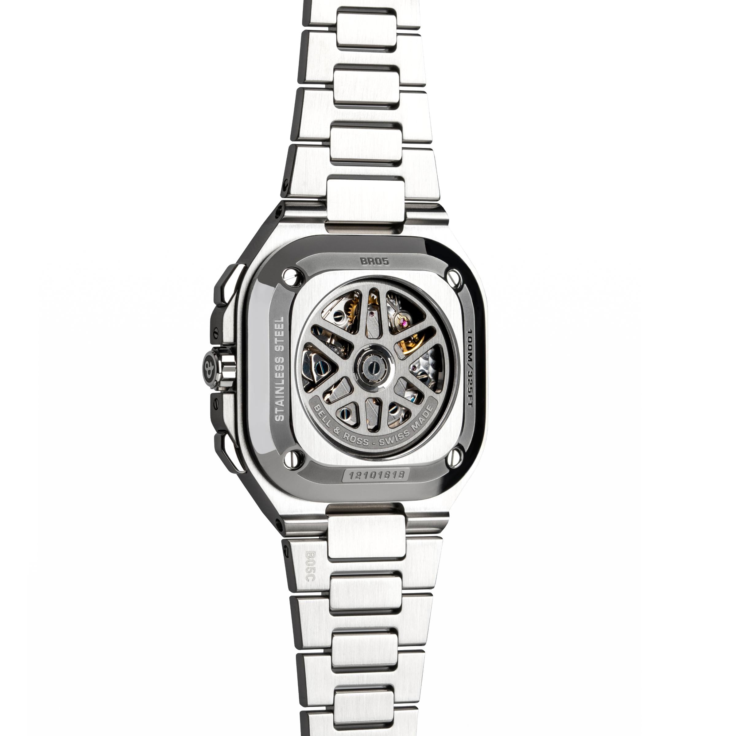 Bell & Ross Men's Watch Bell & Ross Men's Watch Instruments BR 05 Chrono Blue Steel BR05 BR05C-BU-ST/SST