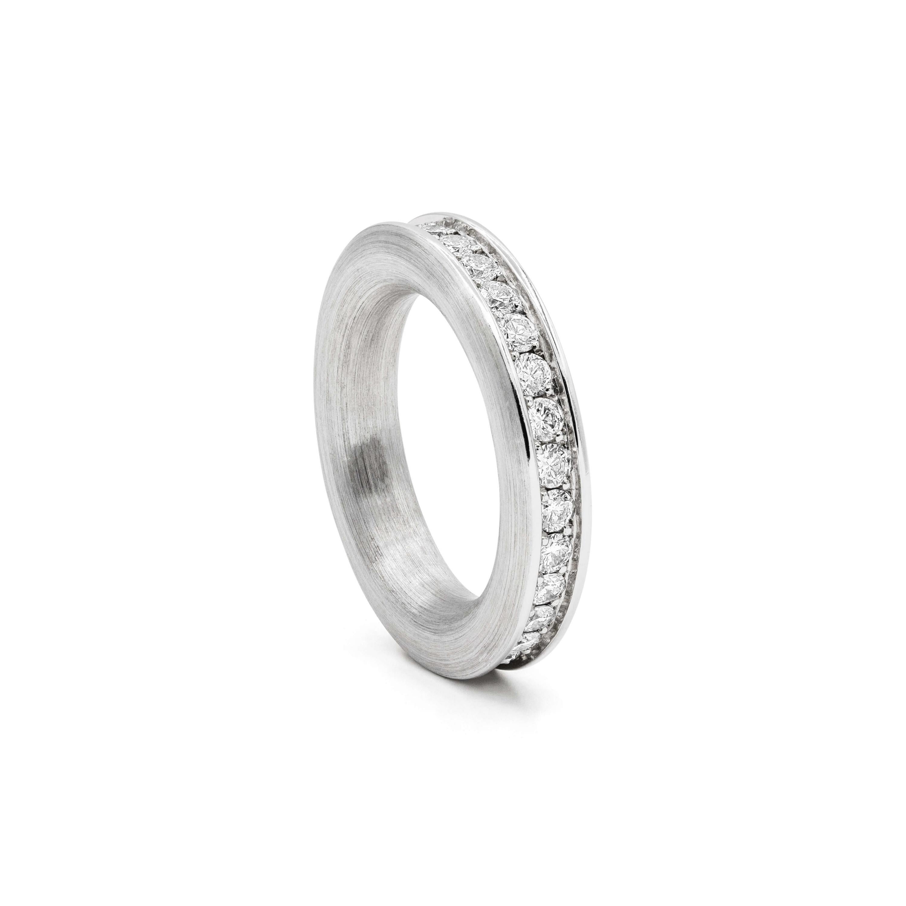 Schmuckwerk Memoire-Ring Diamantenfieber | RR155-WG