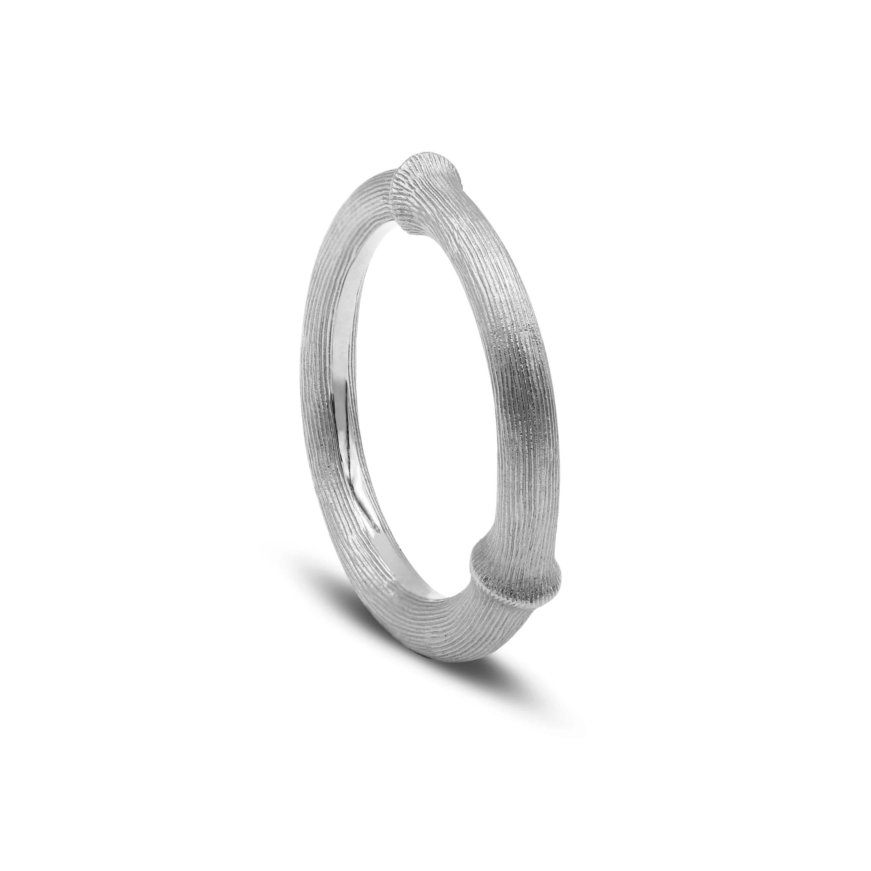 Ole Lynggaard Ring Nature #4 white gold, A2683-501