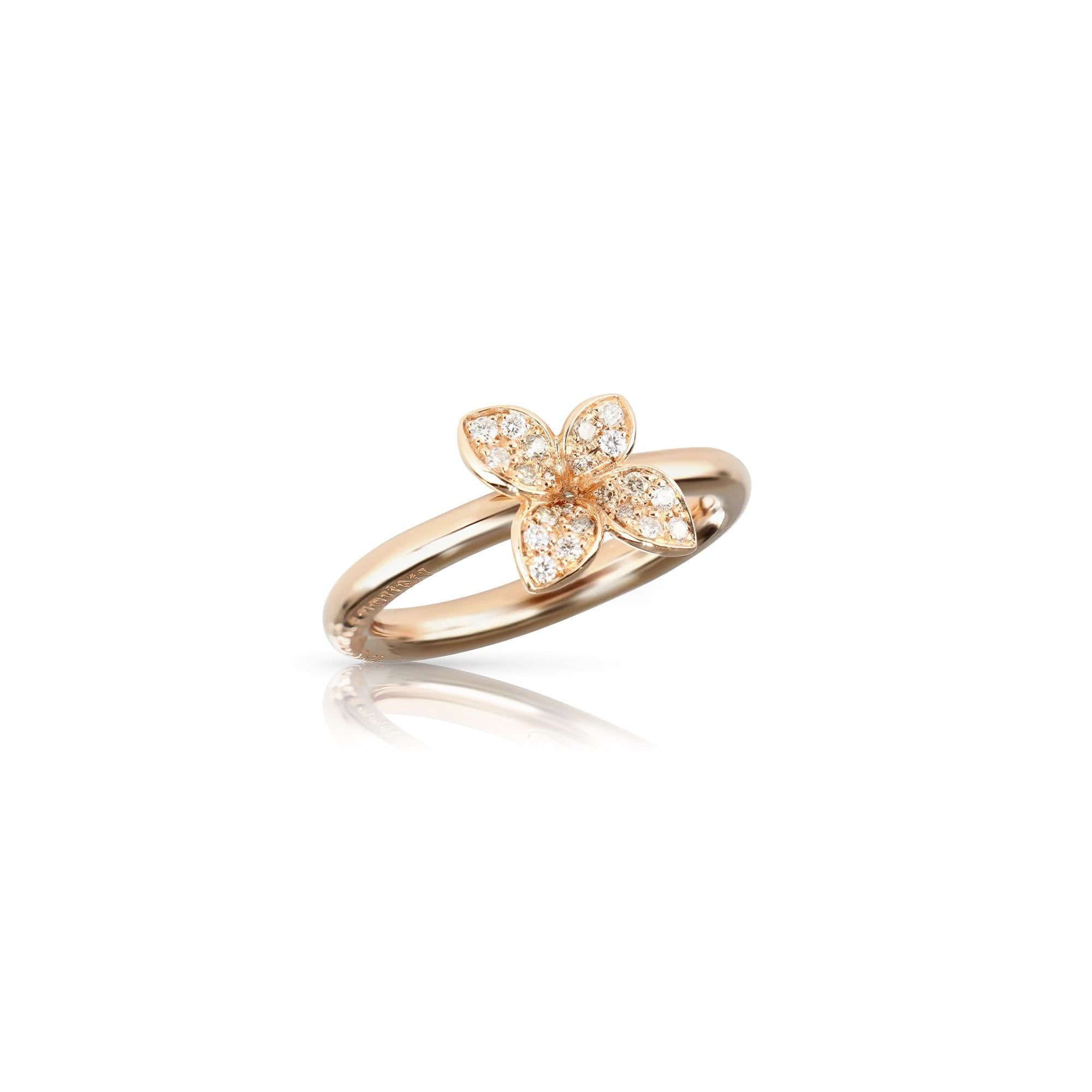 Pasquale Bruni Petit Garden Ring 16801R aus 750 Roségold mit Diamanten
