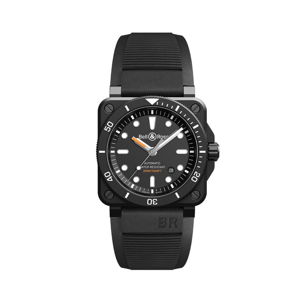 Bell & Ross BR 03-92 Diver Black Matte | BR0392-D-BL-CE/SRB