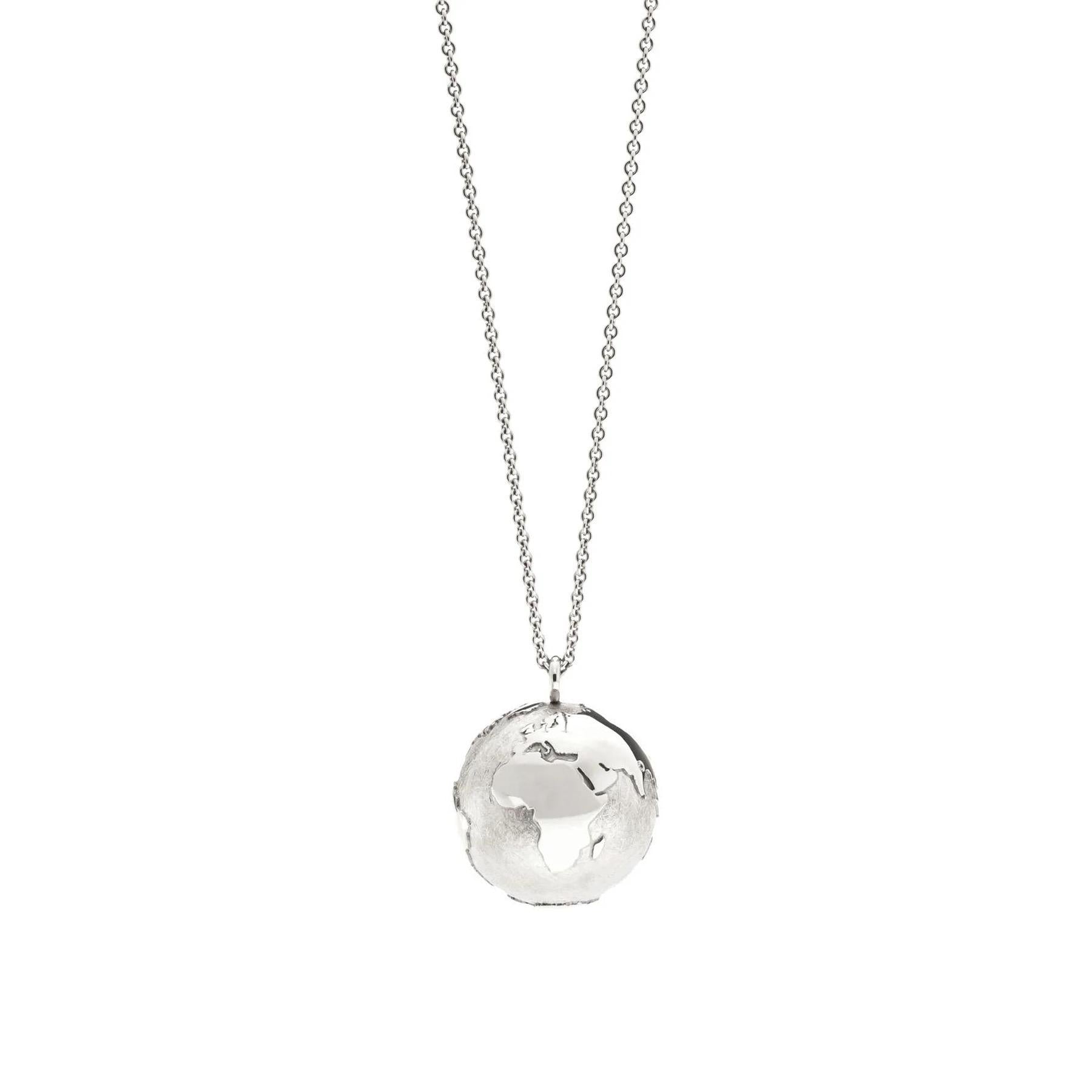 Schmuckwerk necklace globe, white gold, OH130-WG
