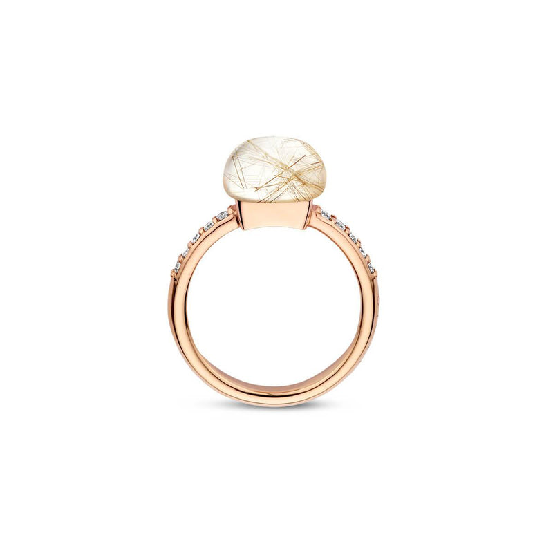 Bigli Ring Mini Sweety | Quartz Rutile Moonshine | 20R93RRUTMPBIDIA