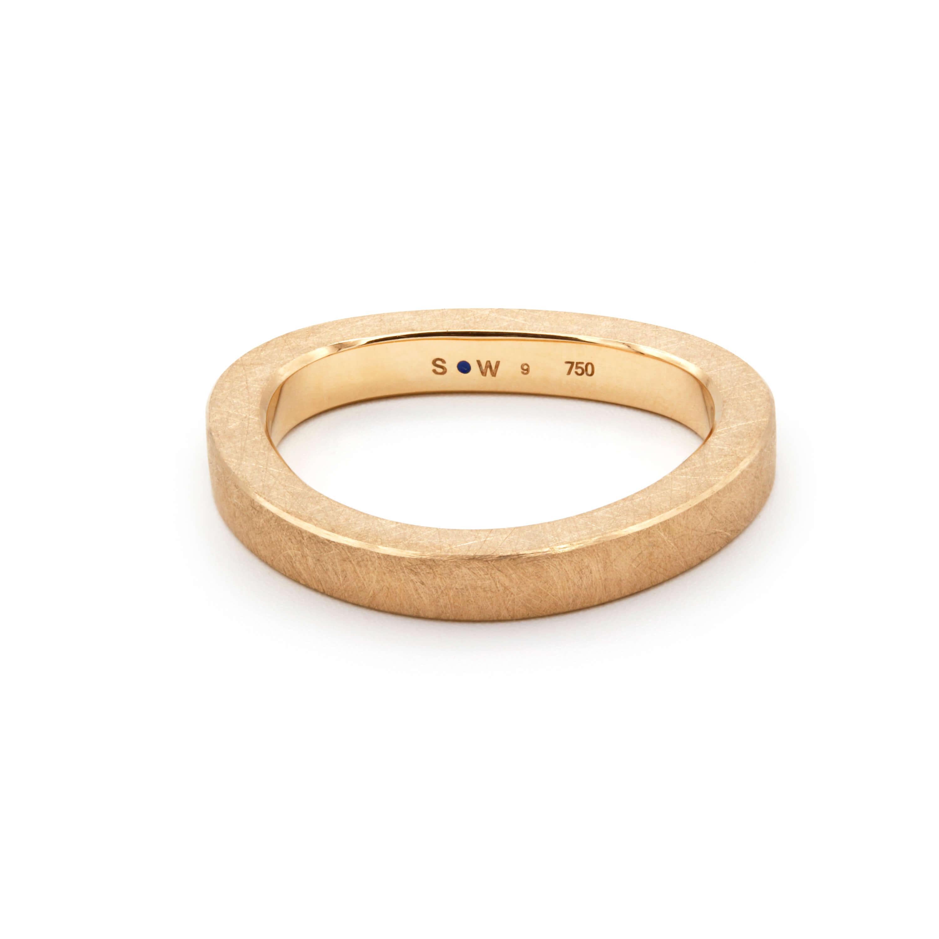 Schmuckwerk ring diamond fever, red gold, ER300-RG