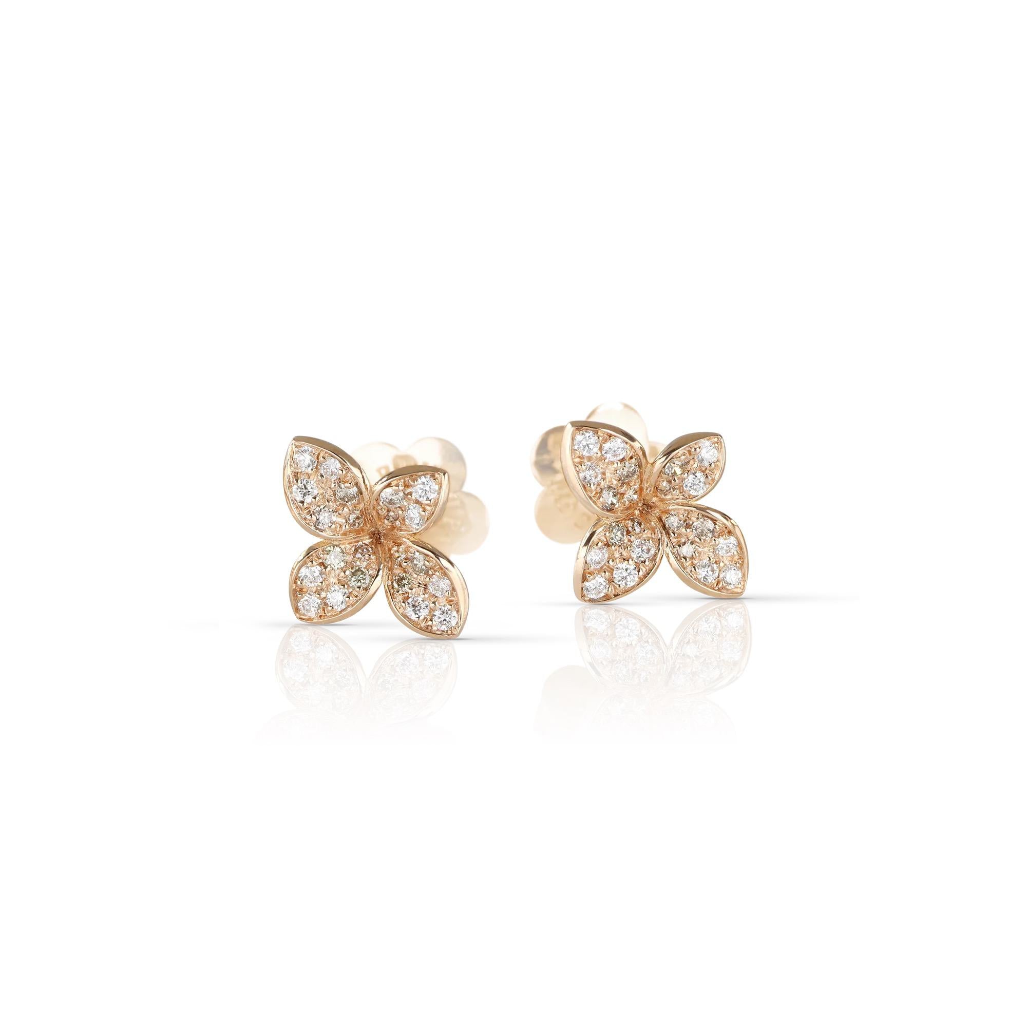 Pasquale Bruni Petit Garden Ohrstecker 16793R aus 750 Roségold mit Diamanten