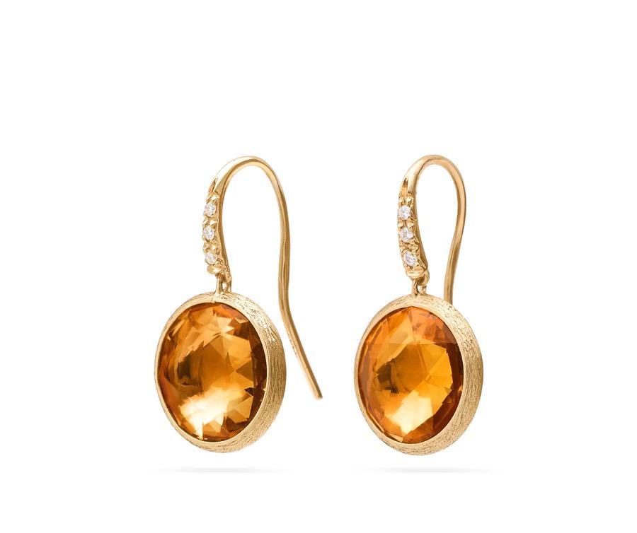 Marco Bicego Jaipur Color Ohrhänger mit Citrin