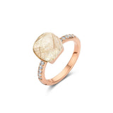 Bigli Ring Mini Sweety | Quartz Rutile Moonshine | 20R93RRUTMPBIDIA