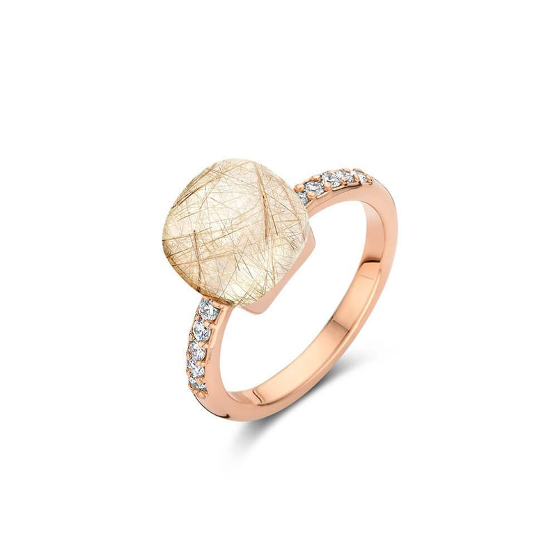 Bigli Ring Mini Sweety | Quartz Rutile Moonshine | 20R93RRUTMPBIDIA