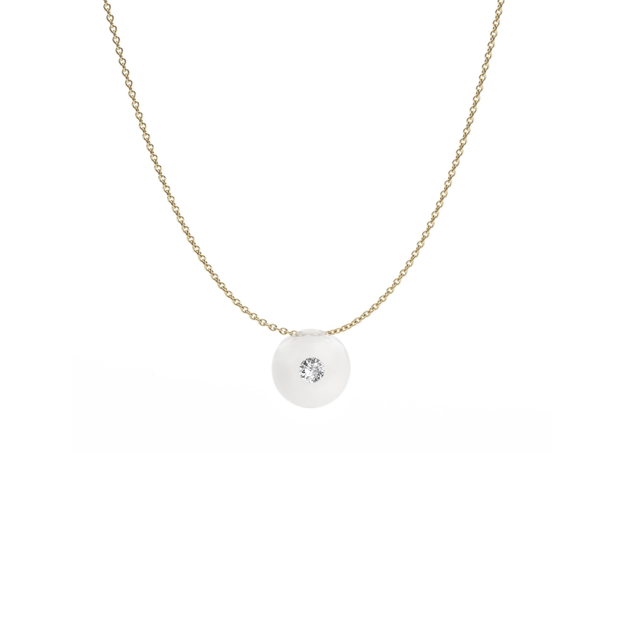 Jewelery pendant crystal clear, DH807-GW