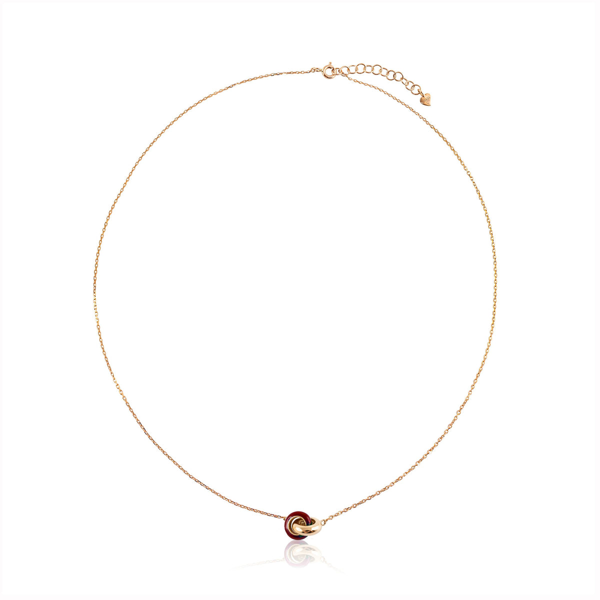 Adolfo Courrier POPULSE Link Collier Bordeaux
