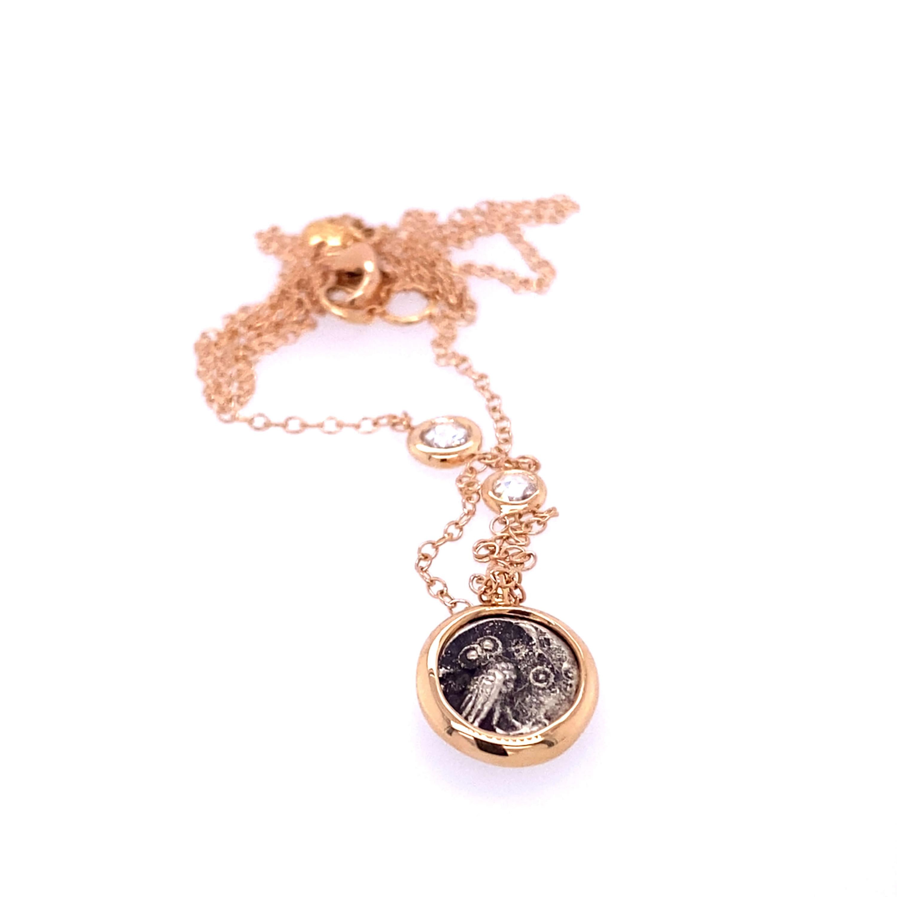 TWENTYTEN Collier Eule & Athena | 12834