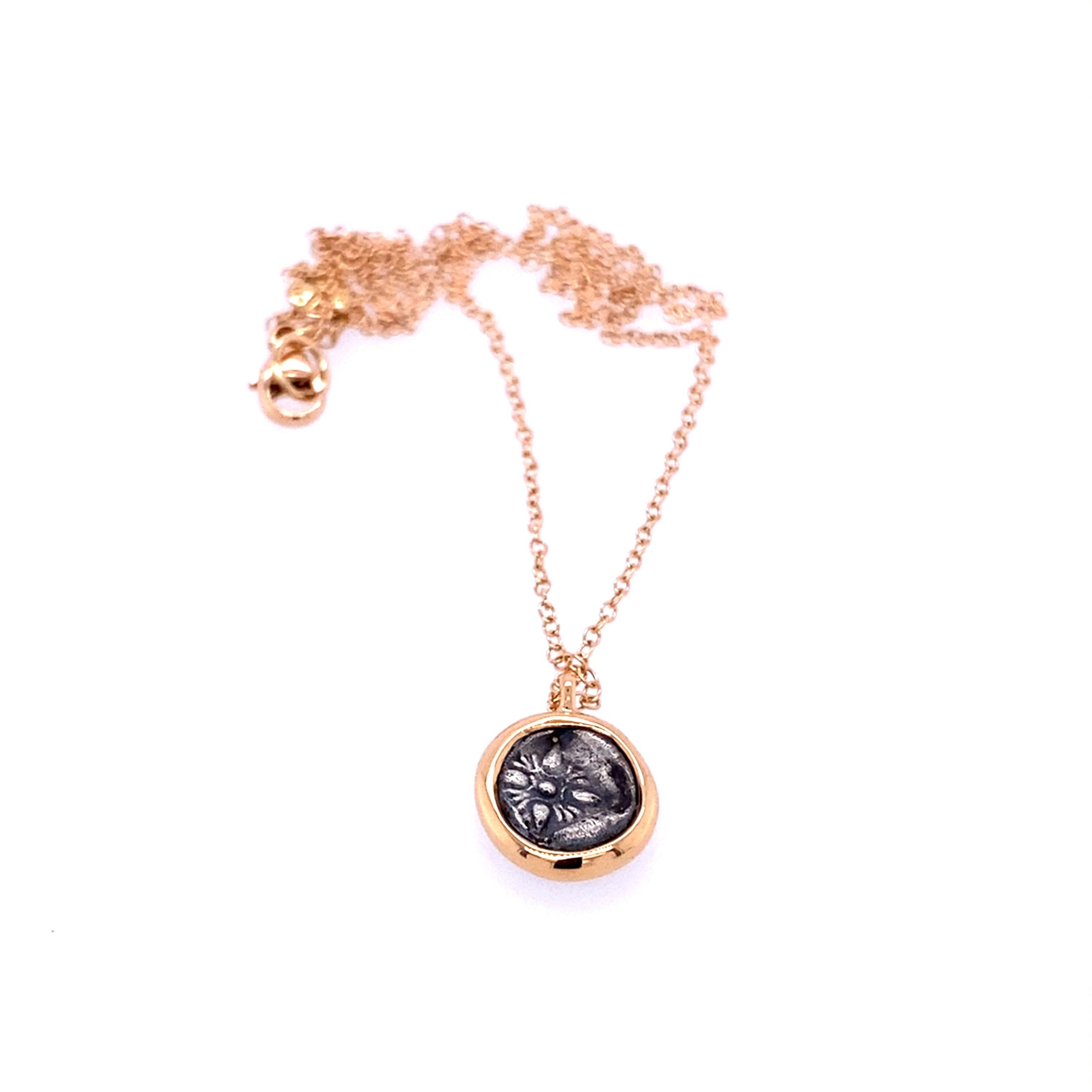 Mini Münz Collier Löwe/Stern Diobol von TWENTYTEN