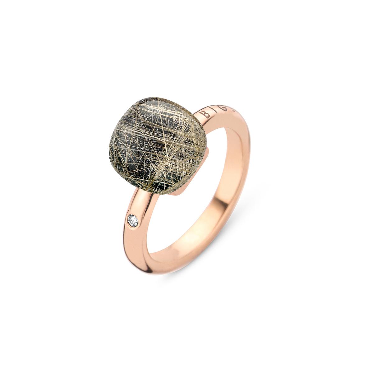 Bigli Ring Mini Sweety | Rutile In The Dark | 20R88RRUTONYX