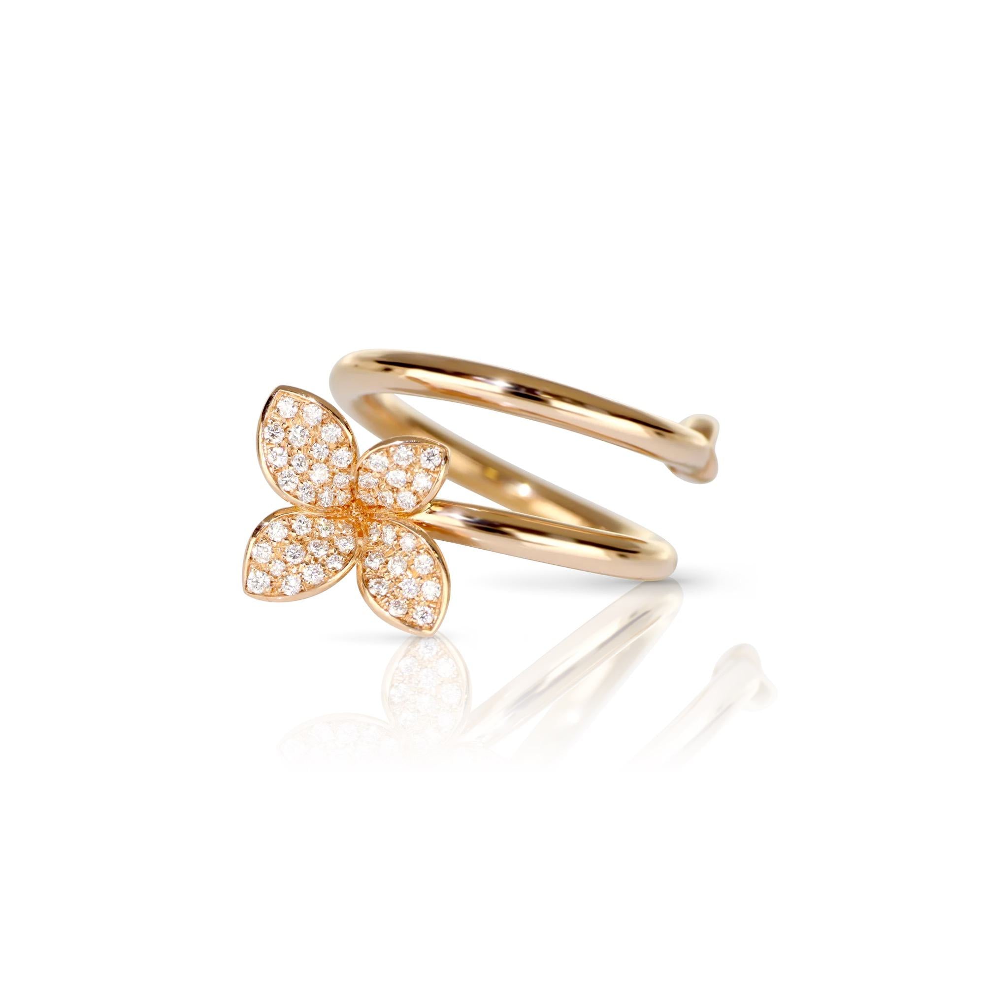 Pasquale Bruni Petit Garden Ring 16828R aus 750 Roségold mit Diamanten