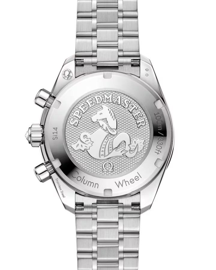 Omega Speedmaster 38 Chronograph – Edelstahl & Diamanten | Ref. O324.15.38.50.60.001