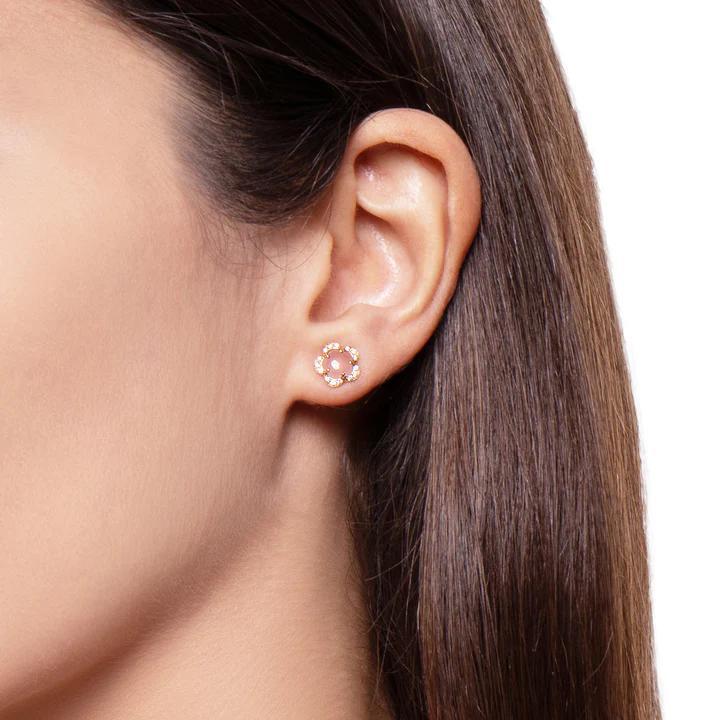 Pasquale Bruni earrings Figlia dei Fiori rose gold 15988R