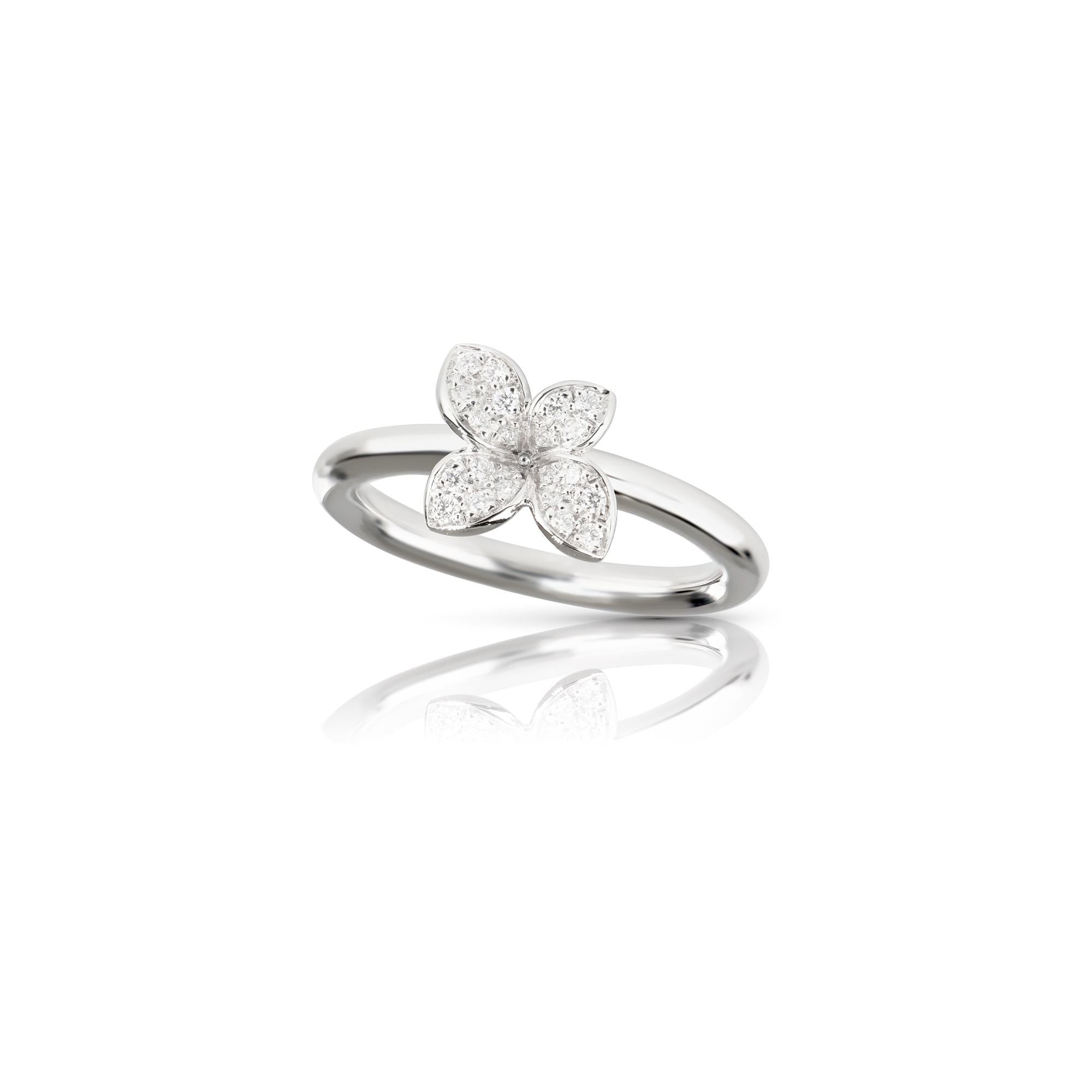 Pasquale Bruni Petit Garden Ring 16816B aus 750 Weißgold mit Diamanten