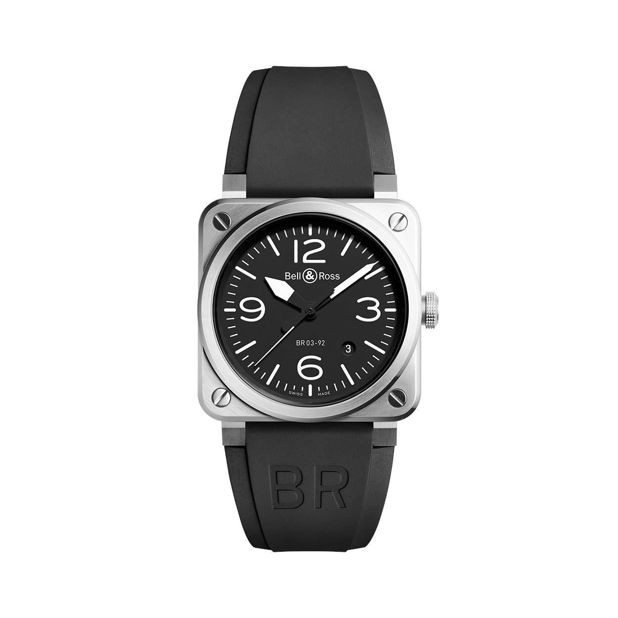 Bell & Ross BR 03-92 Black Steel | BR0392-BLC-ST