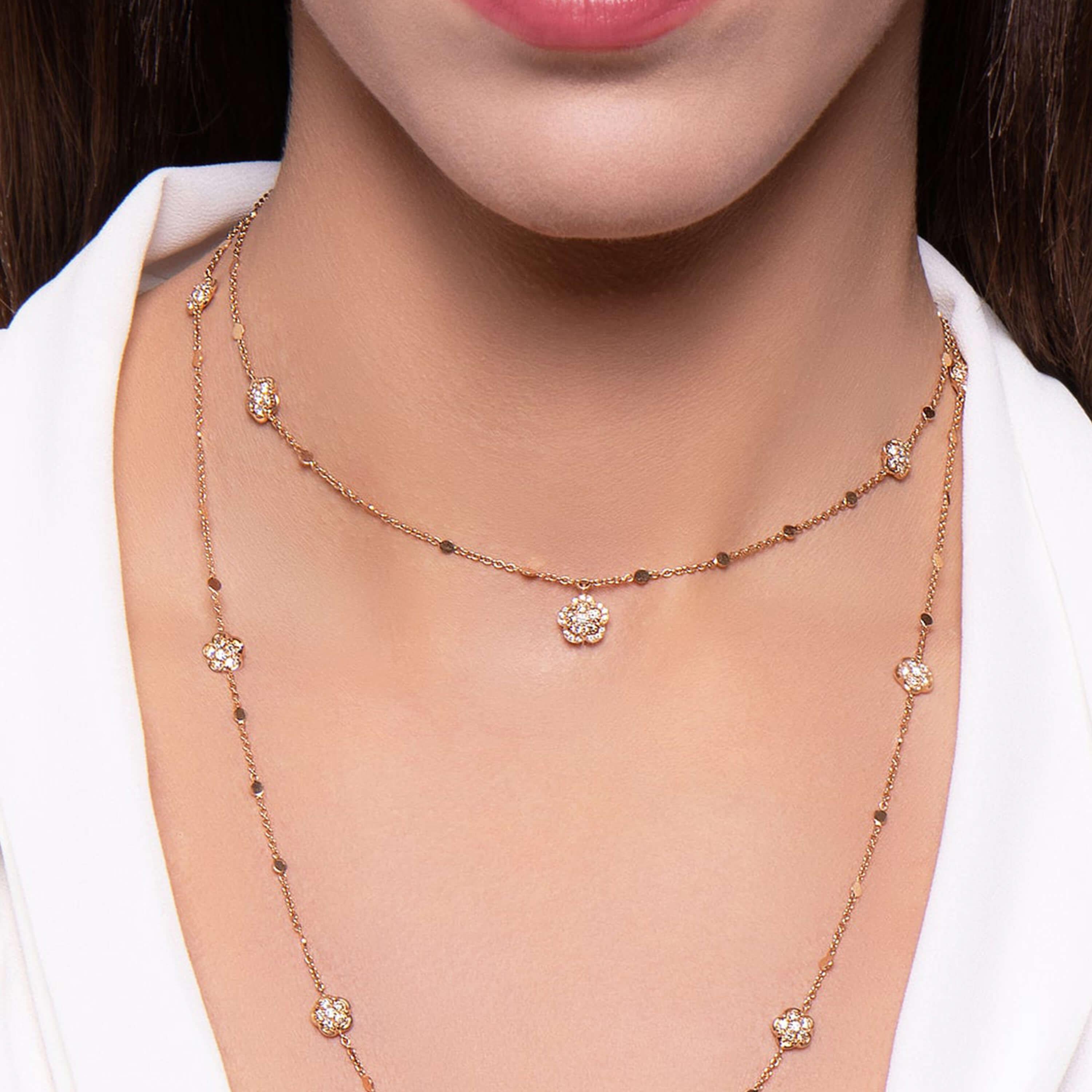 Pasquale Bruni Necklace Sautoir Figlia dei Fiori 93cm 16046R