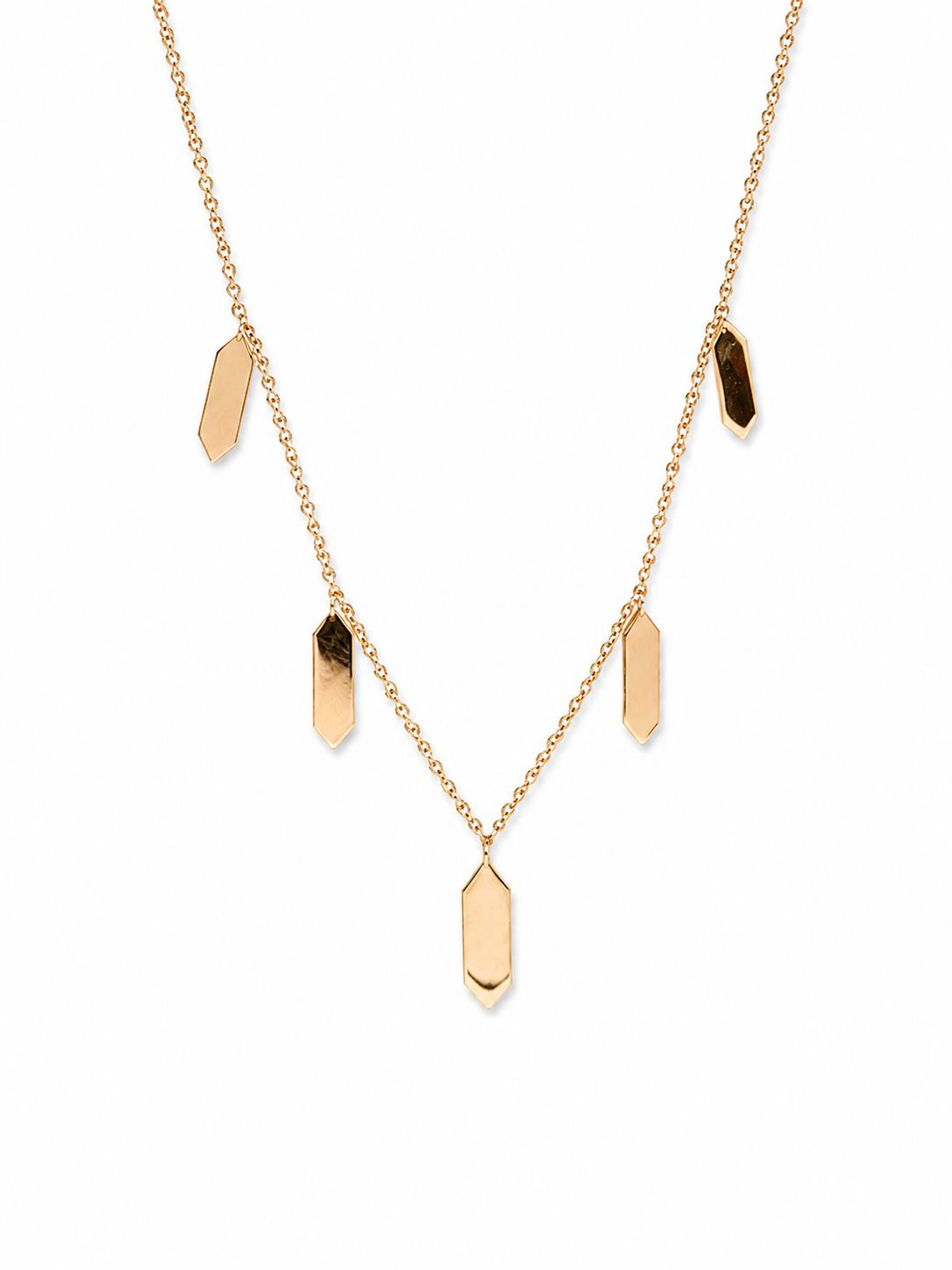 Collier mit 5 Anhängern von 1909 Callegari, Solid Kollektion