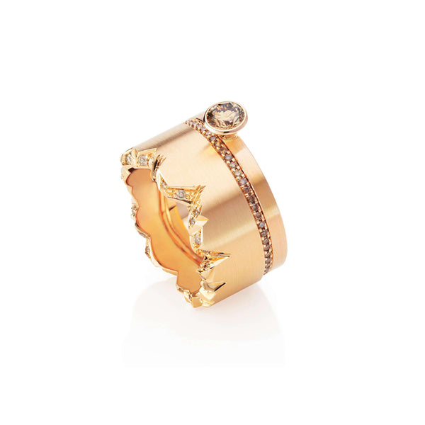 Schmuckwerk Memoire-Ring Alpen | GT705-RG-BB