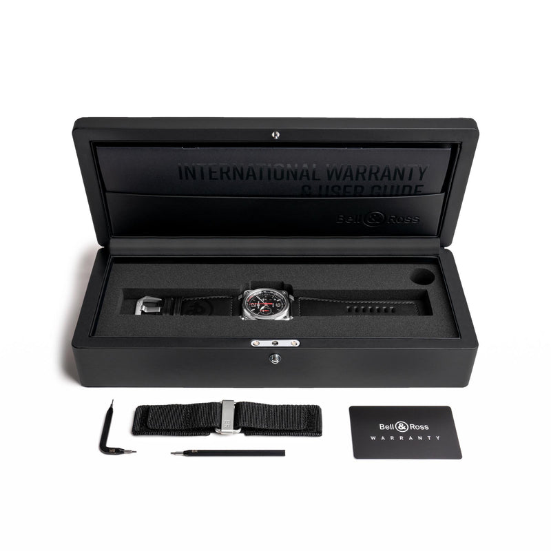 Bell & Ross BR 03-94 Black Steel | BR0394-BLC-ST/SCA