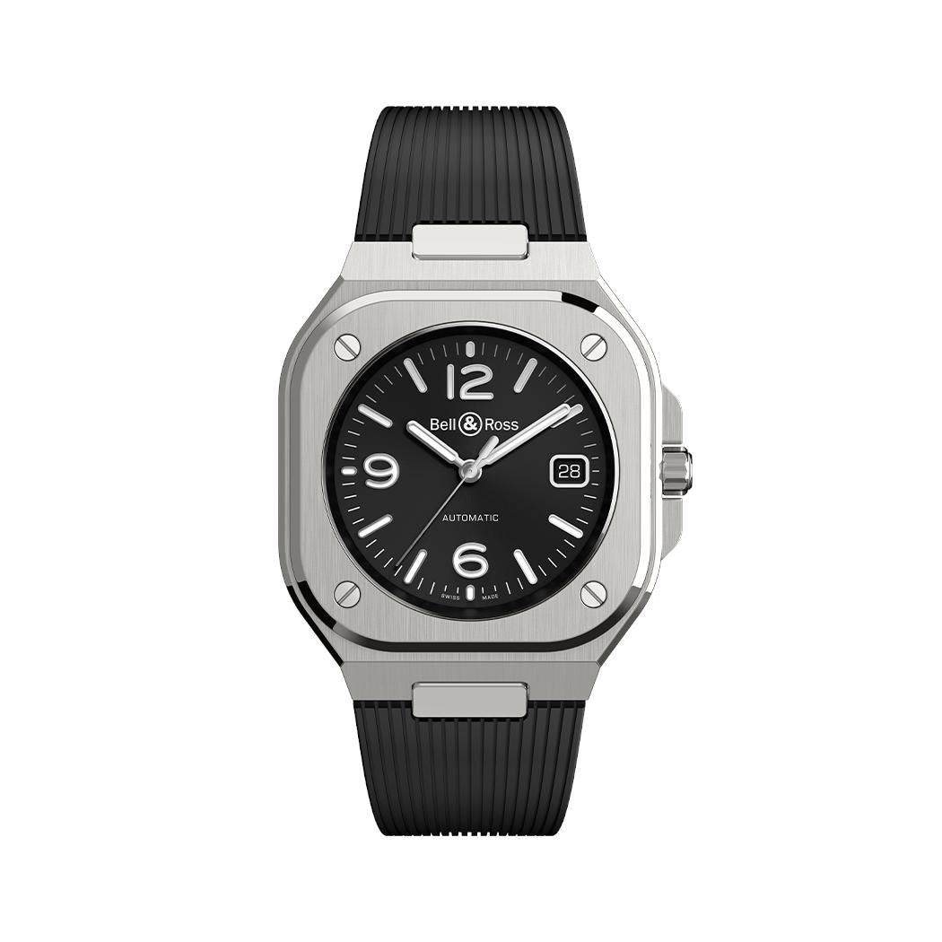 Bell & Ross BR 05 Black Steel | BR05A-BL-ST/SRB