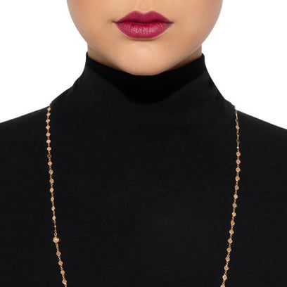 Pasquale Bruni necklace Luce rose gold 80cm 16192R