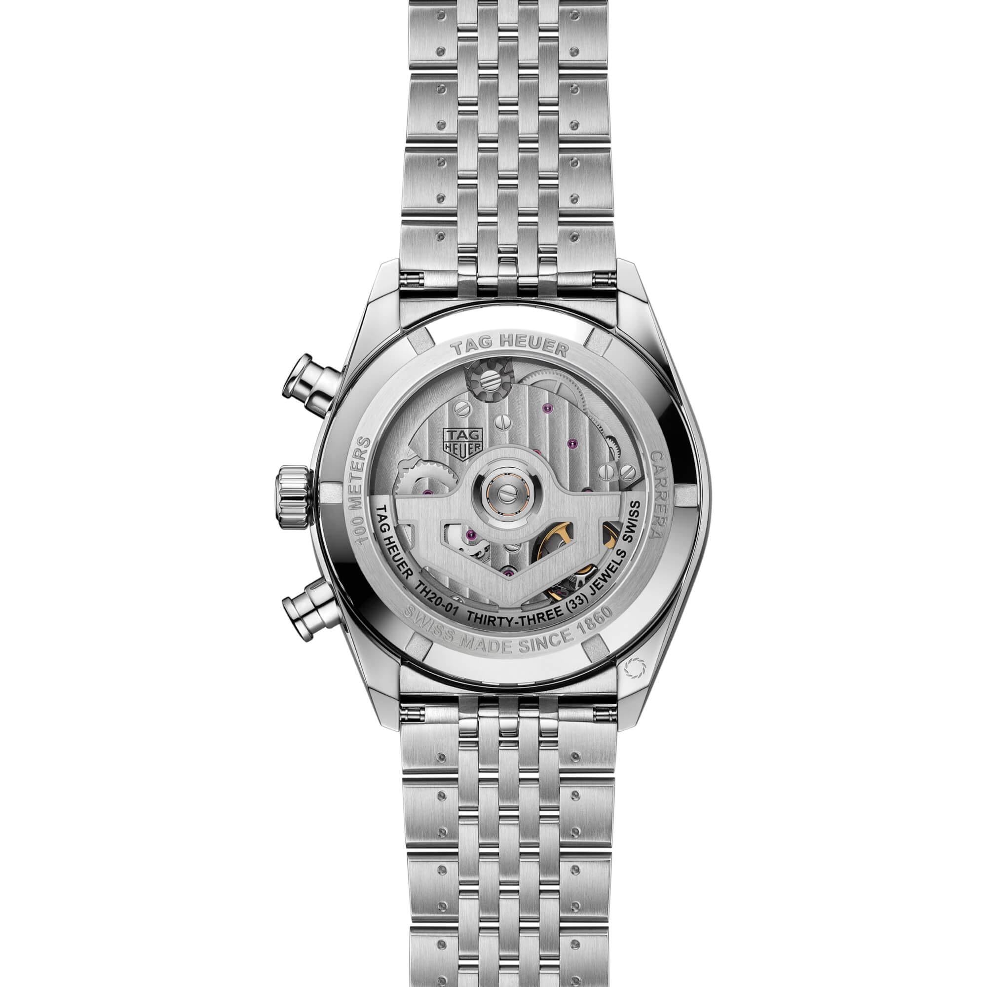 TAG Heuer Carrera Chronograph 41 mm mit blauem Zifferblatt