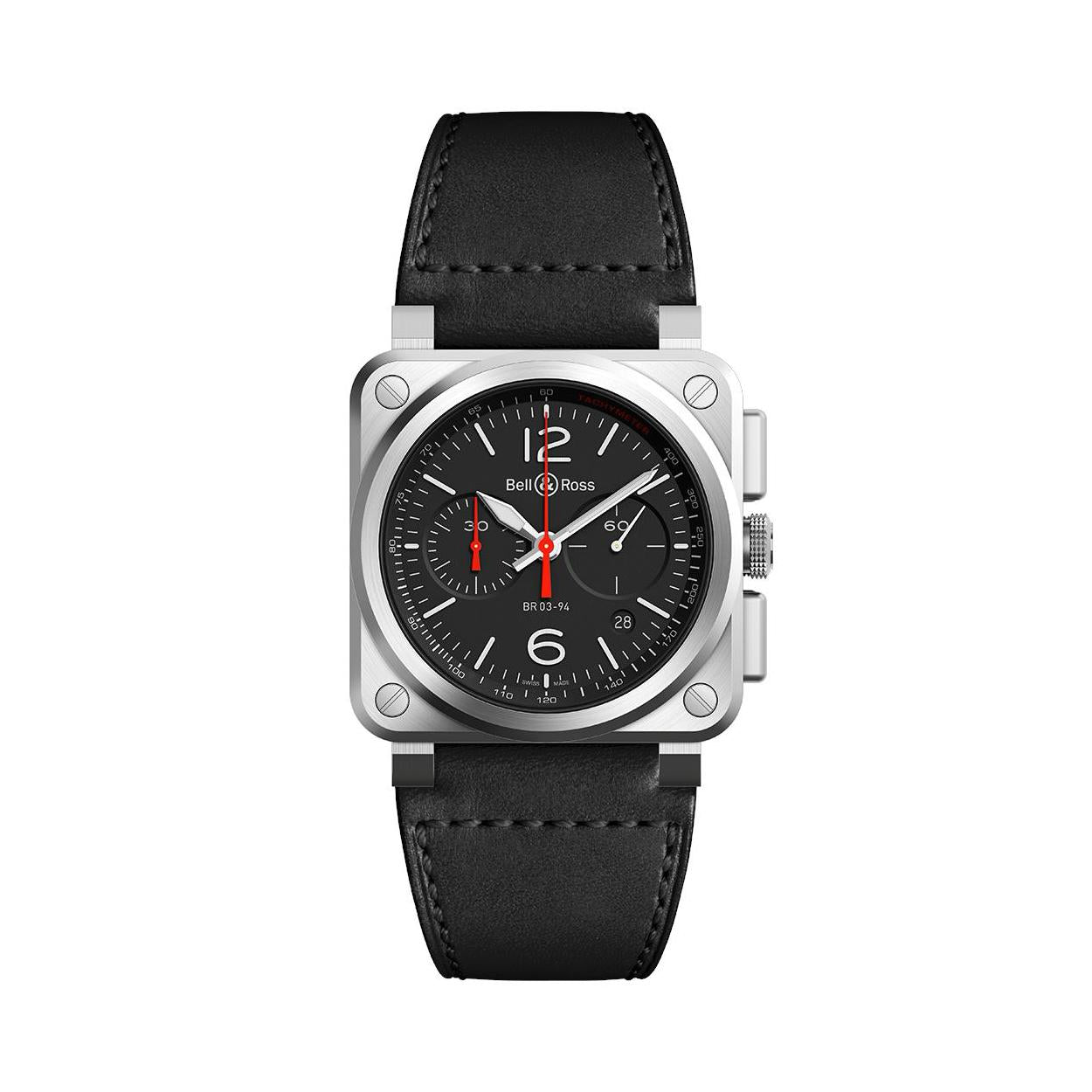 Bell & Ross BR 03-94 Black Steel | BR0394-BLC-ST/SCA