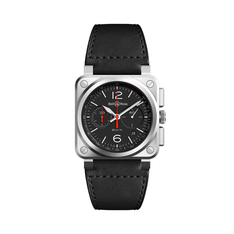 Bell & Ross BR 03-94 Black Steel | BR0394-BLC-ST/SCA