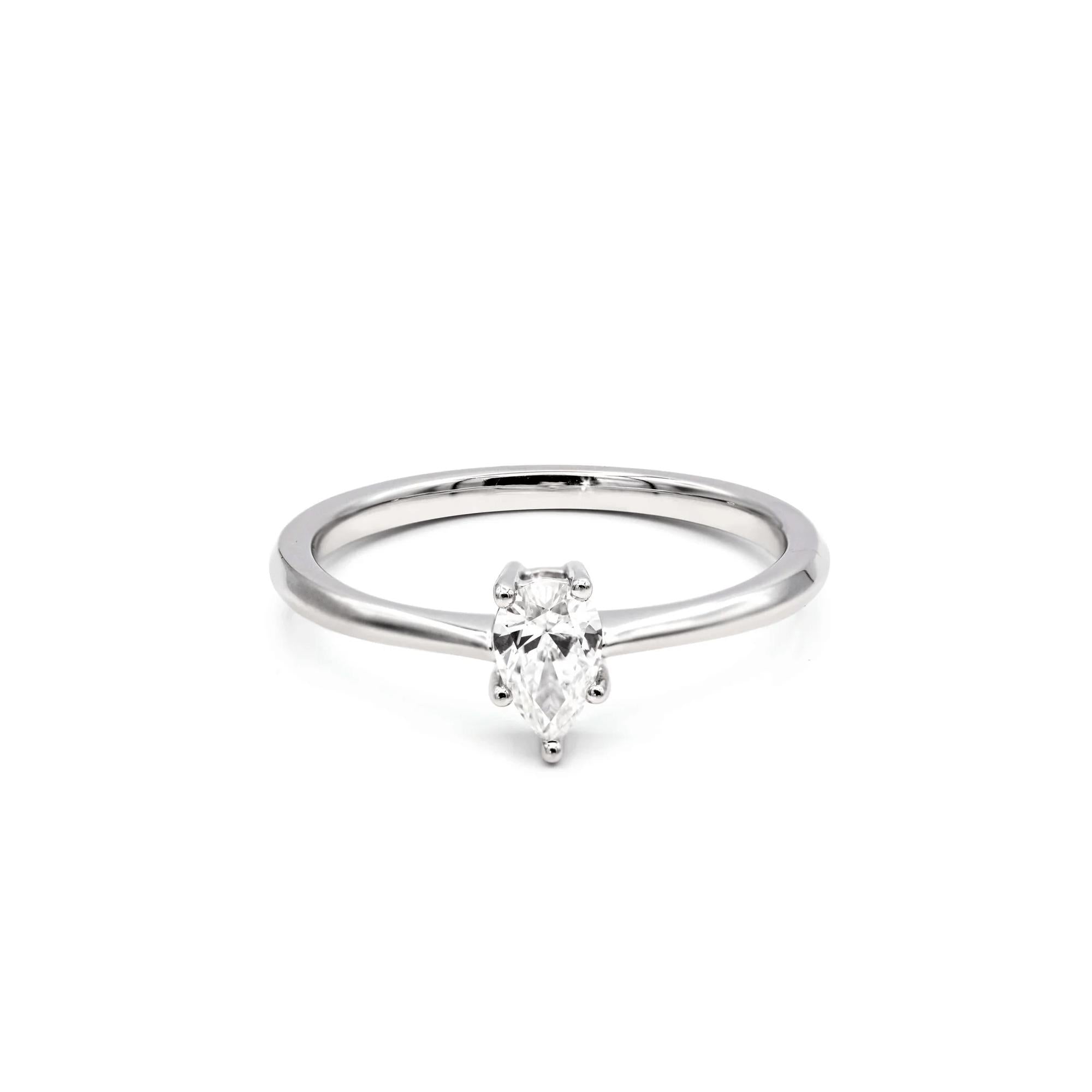 Diamond Group Solitaire-Ring | 1Q532WP8-1