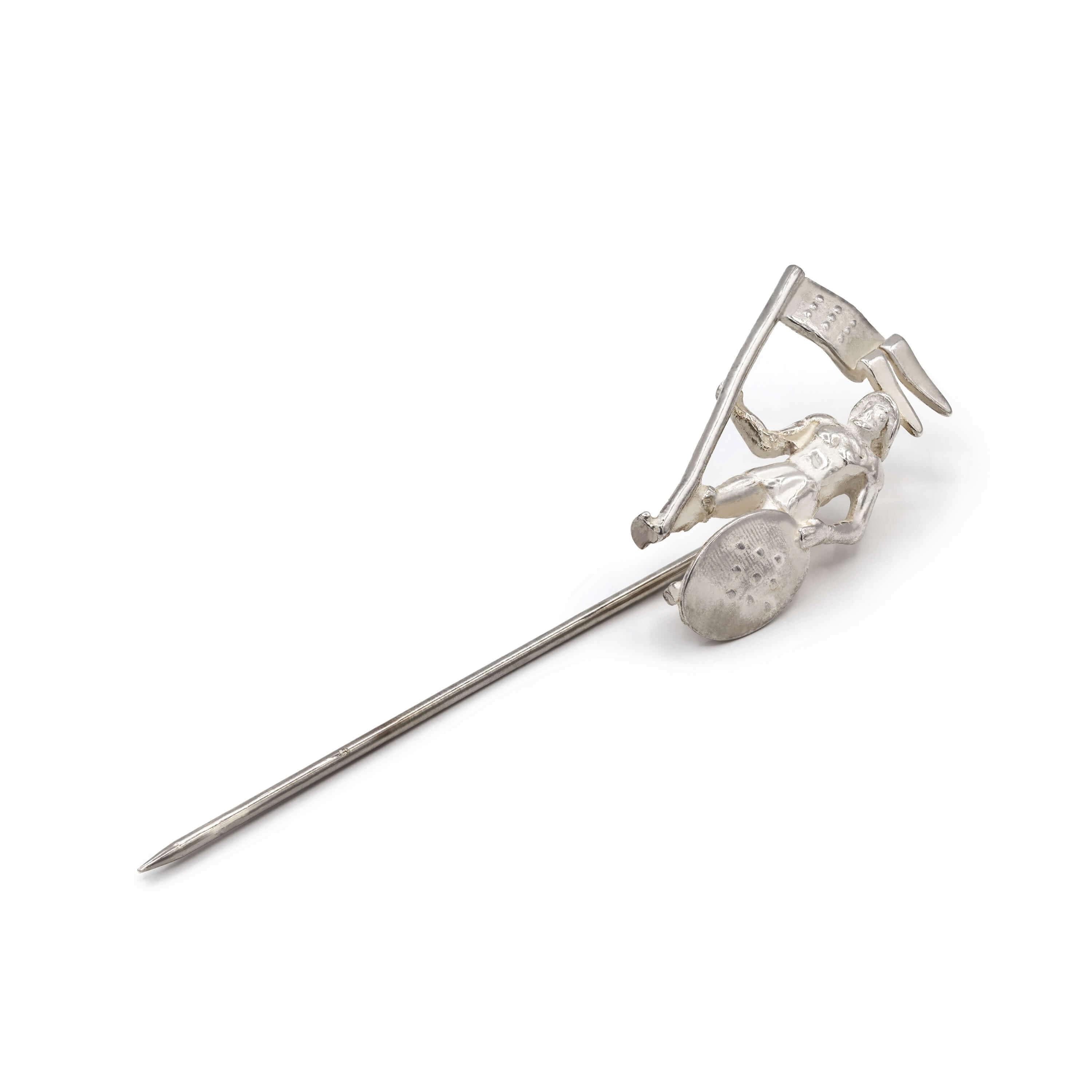 Quirinus pin, silver