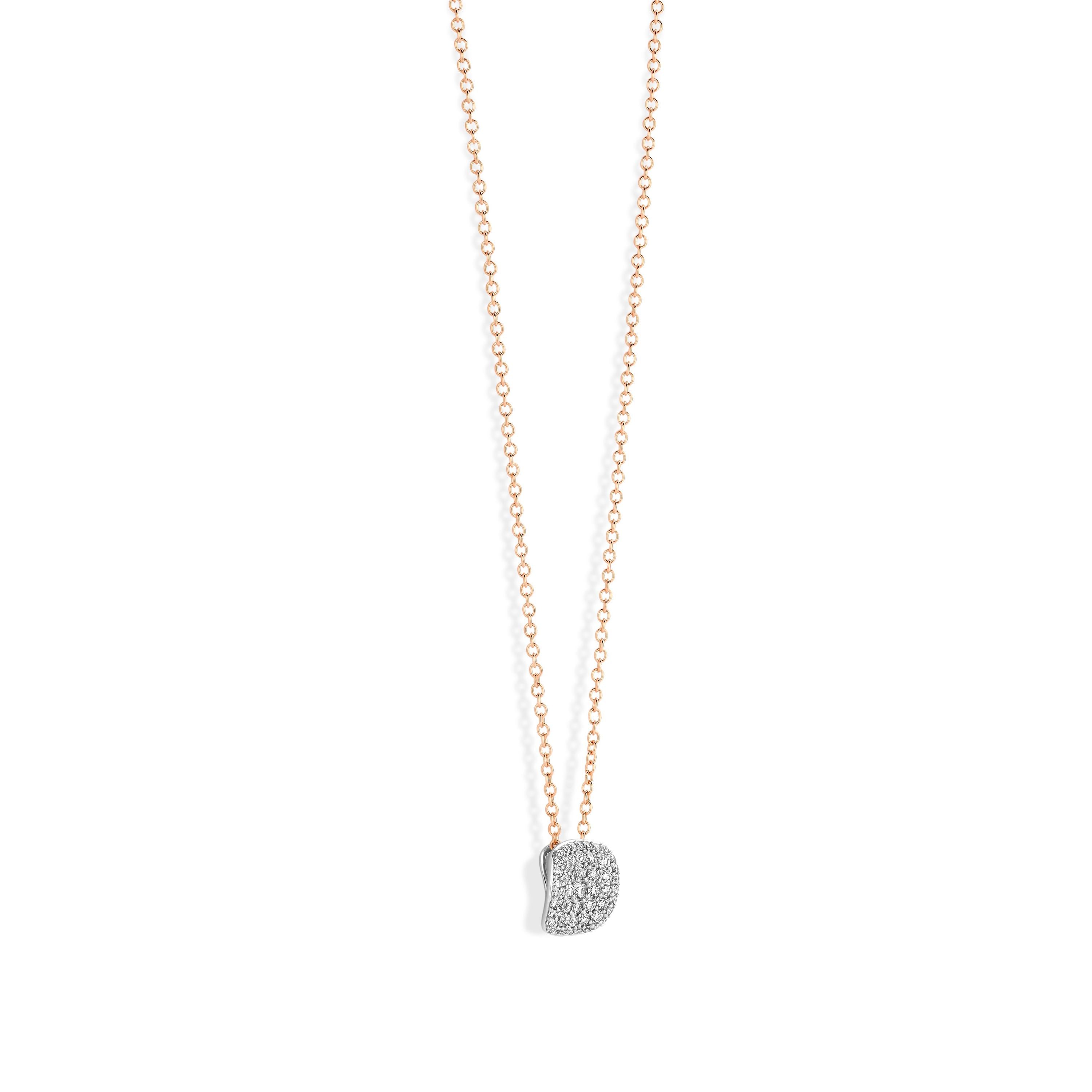 Collier Viktor Rosé/Weißgold mit Brillanten von BIGLI