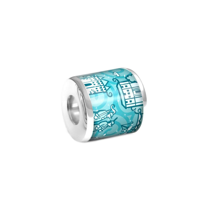 Zebra Stadtanhänger Neuss | türkis | 81532