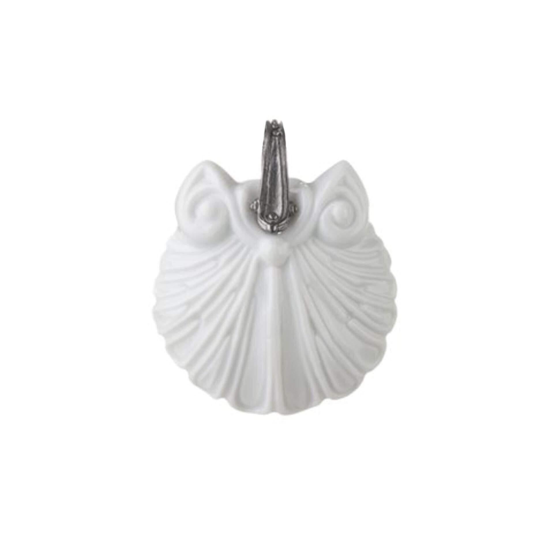 Nymphenburg pendant shell large, white porcelain, 10020027