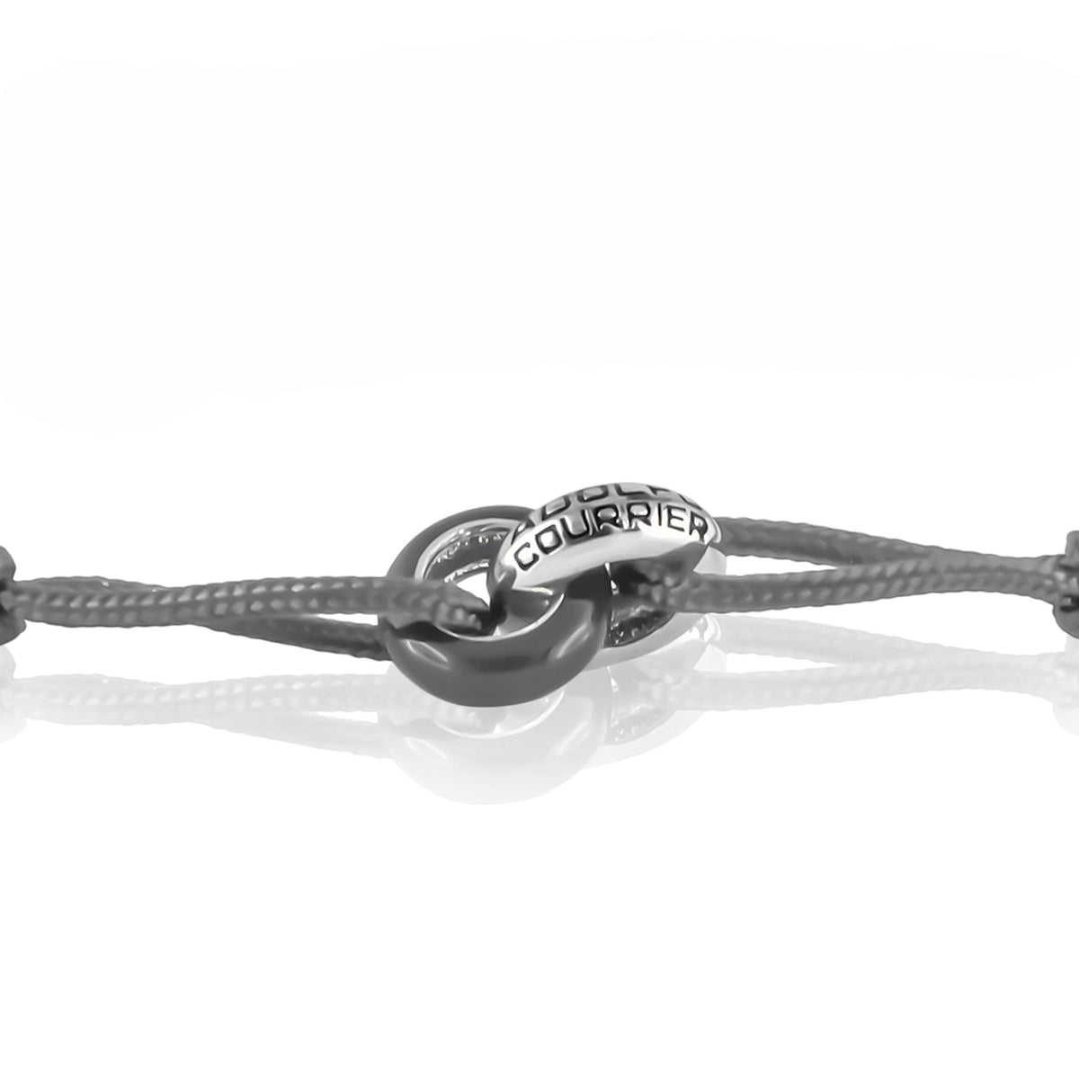 Adolfo Courrier POPULSE Cord Armband White Cord