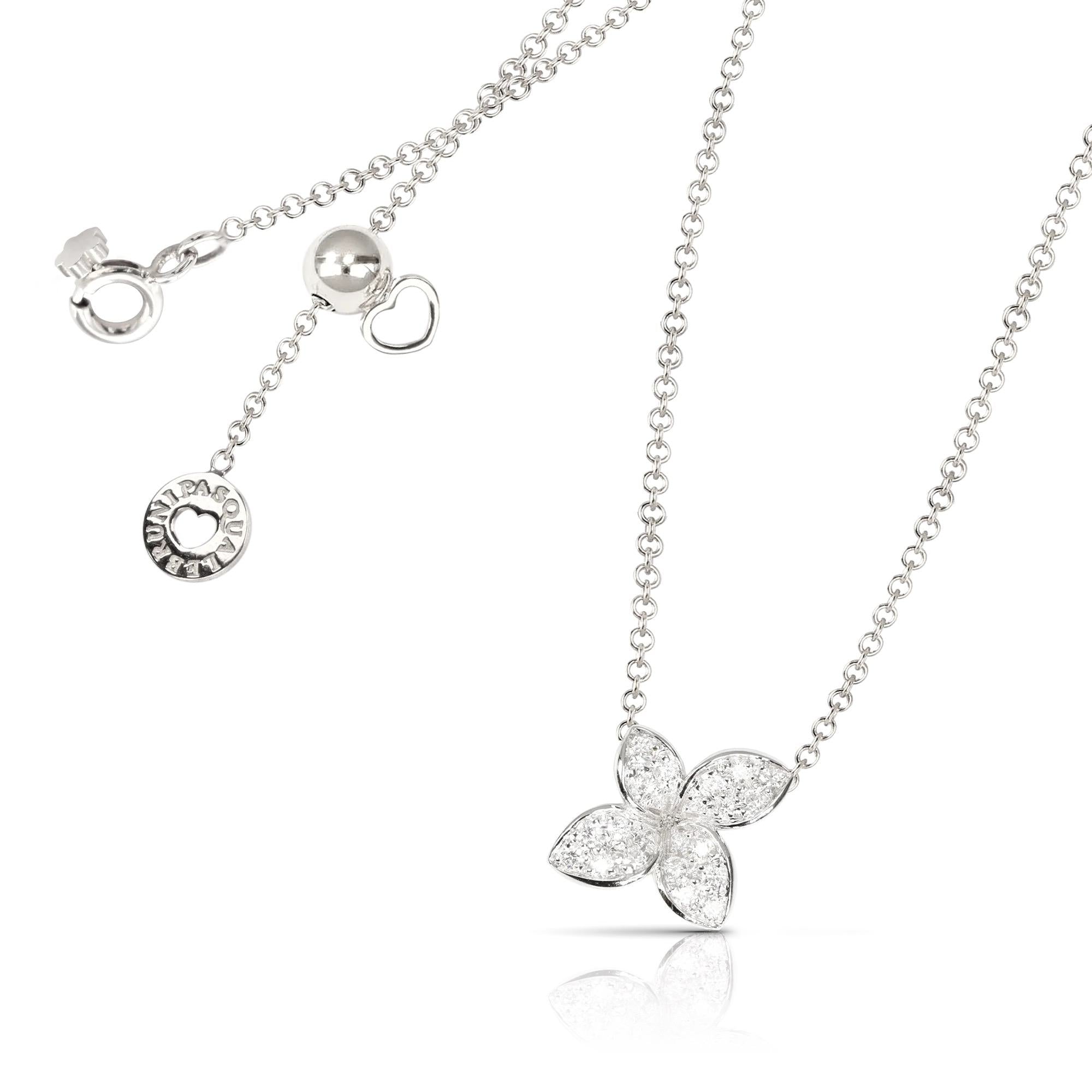 Pasquale Bruni Petit Garden Collier 16796B aus 750 Weißgold mit Diamanten