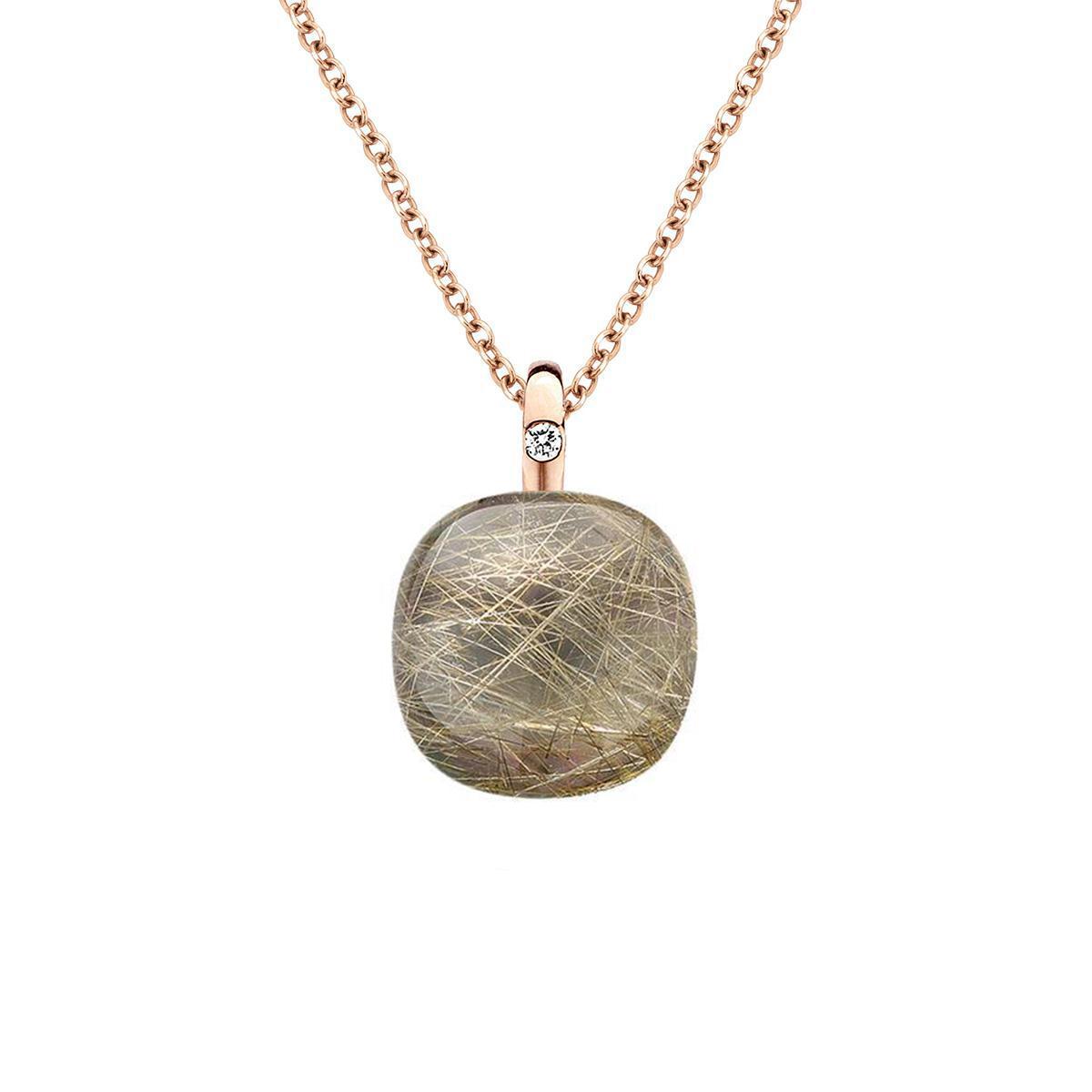 Bigli Collier Mini Sweety | Shades Of Grey | 20H51RRUTMPGR/45