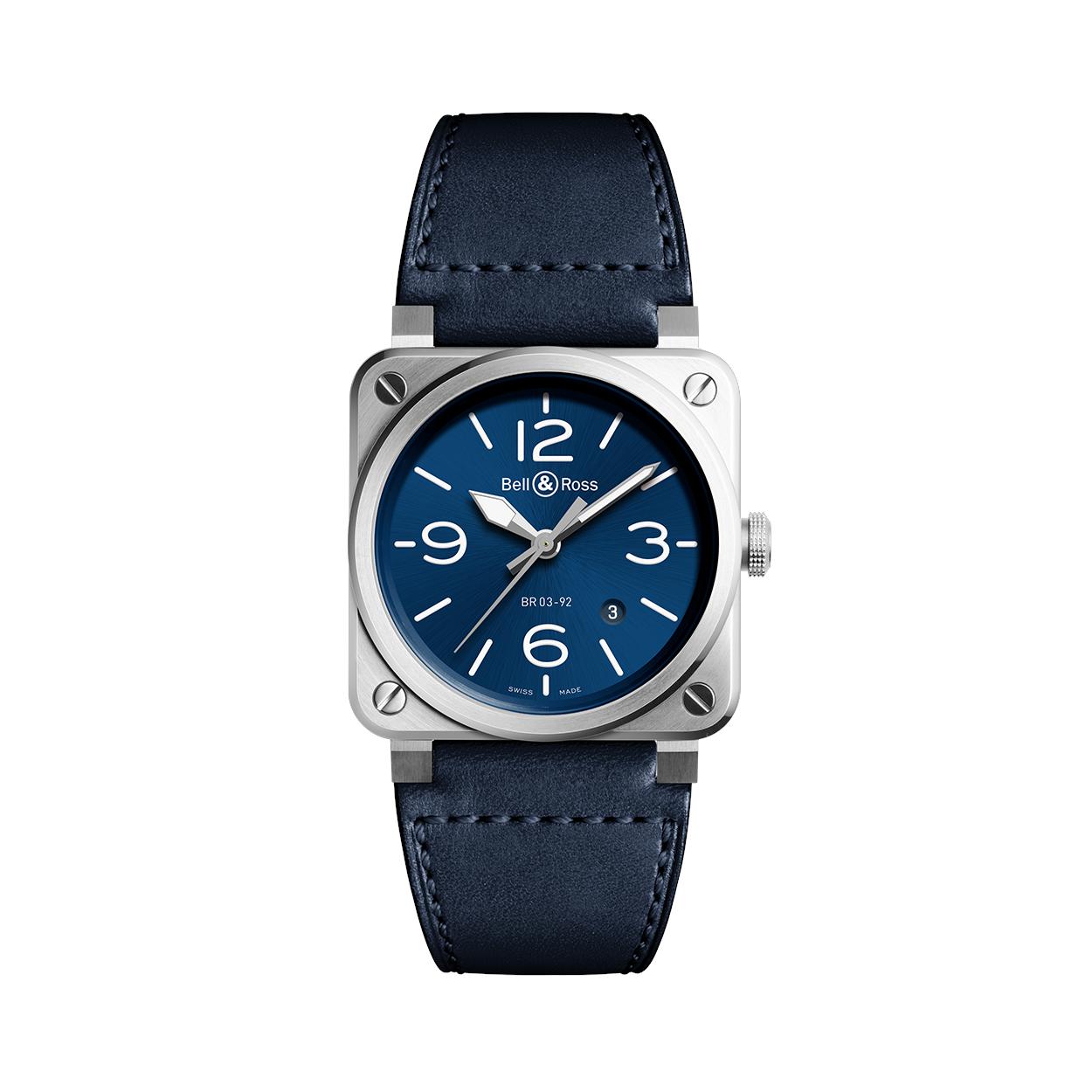 Bell & Ross BR 03-92 Blue Steel | BR0392-BLU-ST/SCA