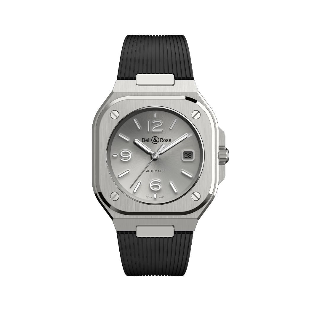 Bell & Ross BR 05 Grey Steel | BR05A-GR-ST/SRB