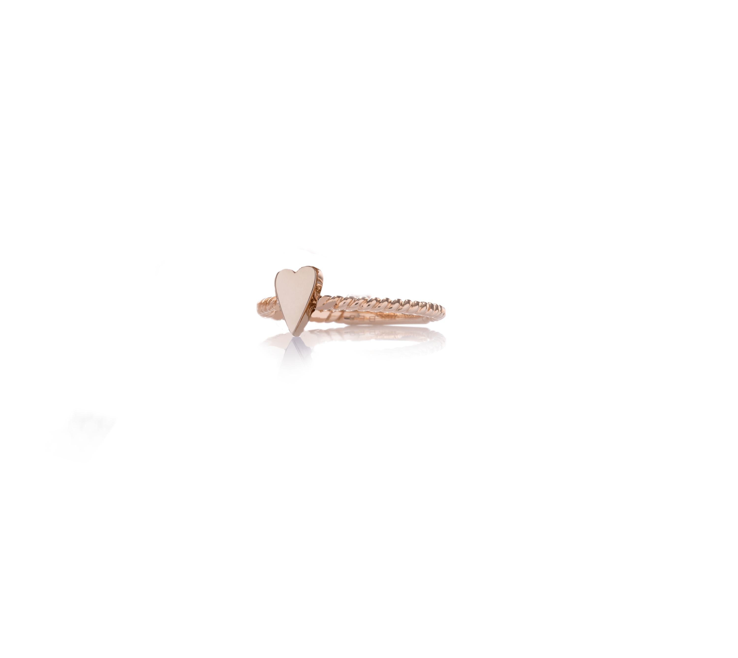 BE8 Jewels Ring Herz klein aus der Kollektion Give Love