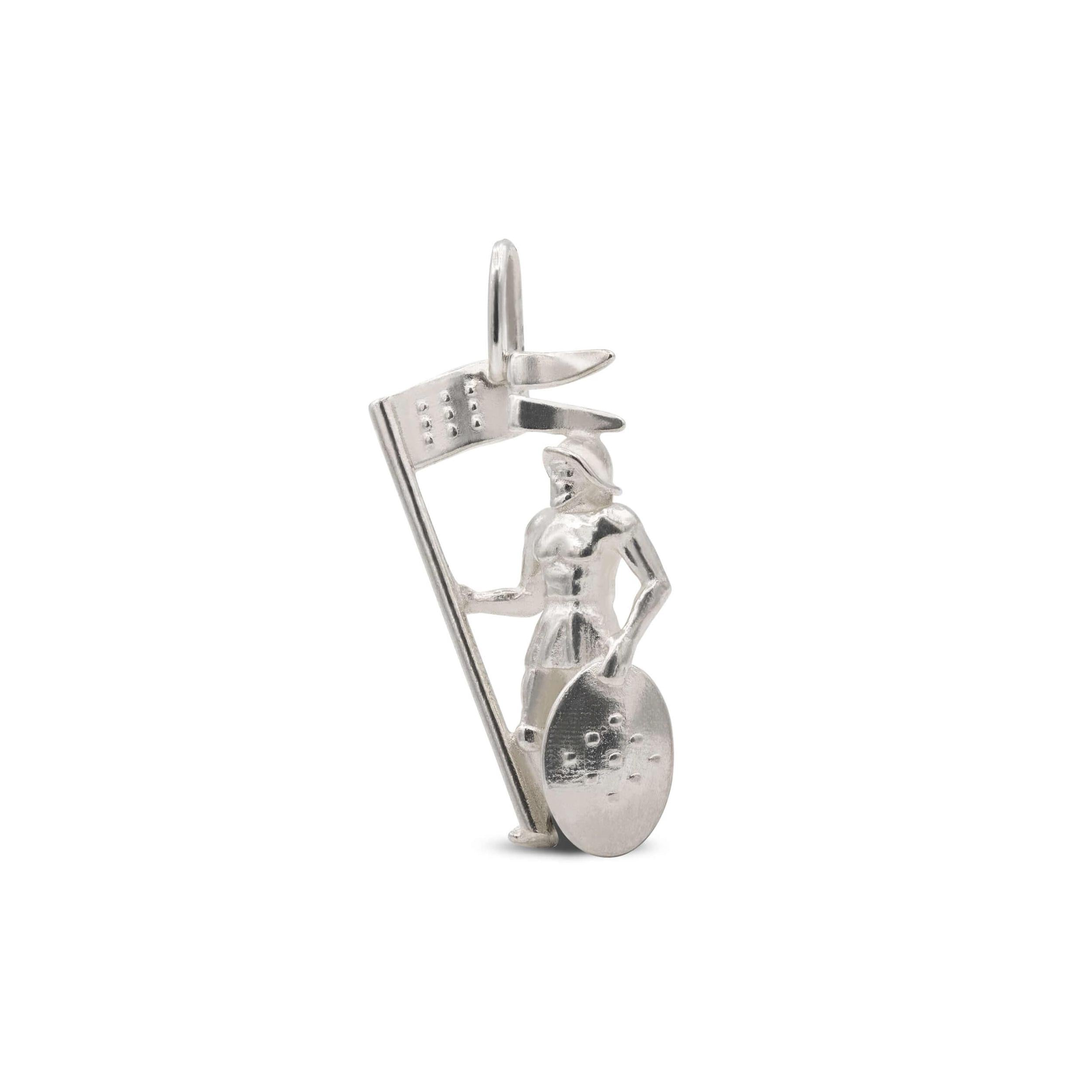 Quirinus pendant, silver