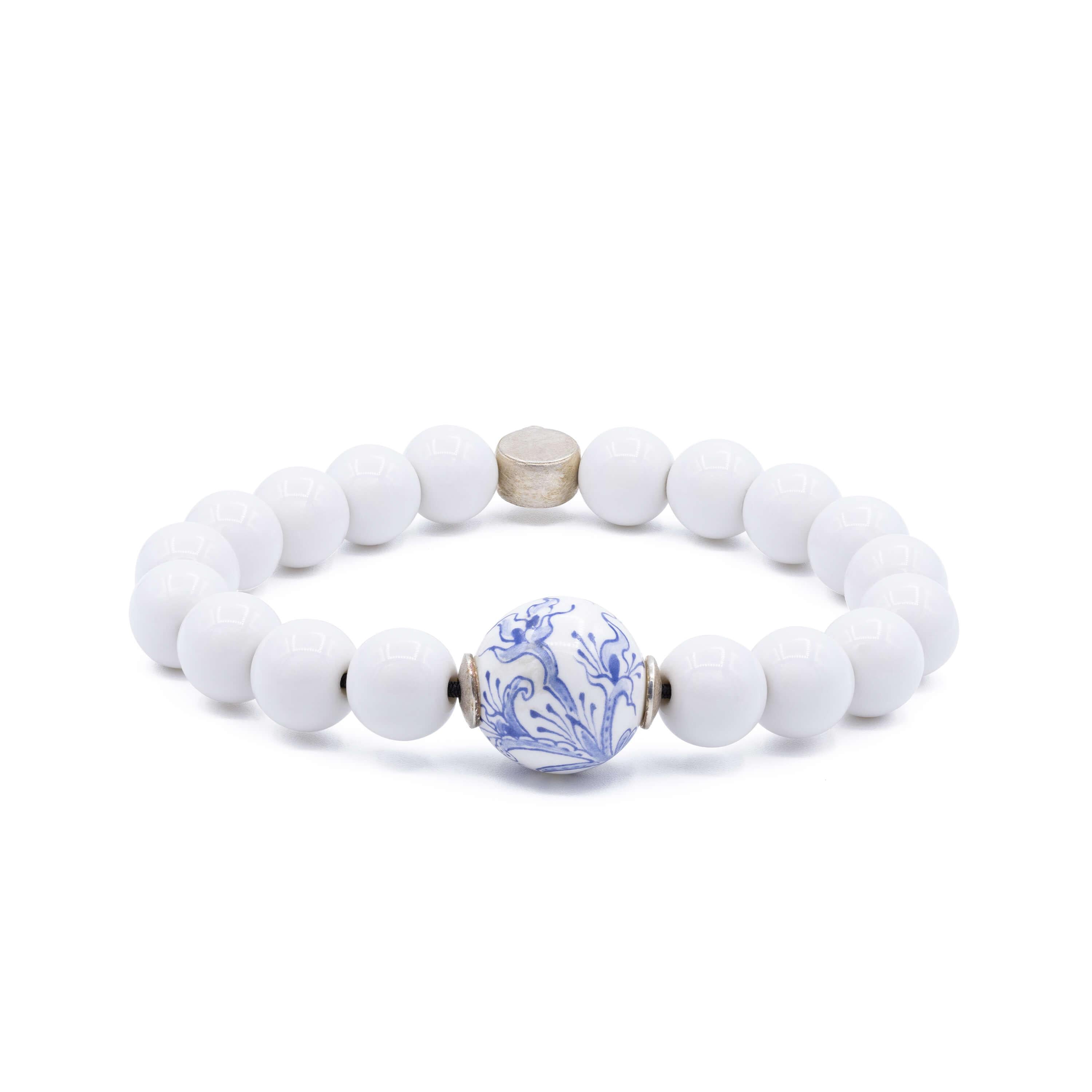 Materia Prima Armband | Ranke weiß | MP B049
