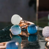 Bigli Ring Mini Sweety | London Blue Lake | 20R88RLOBMP