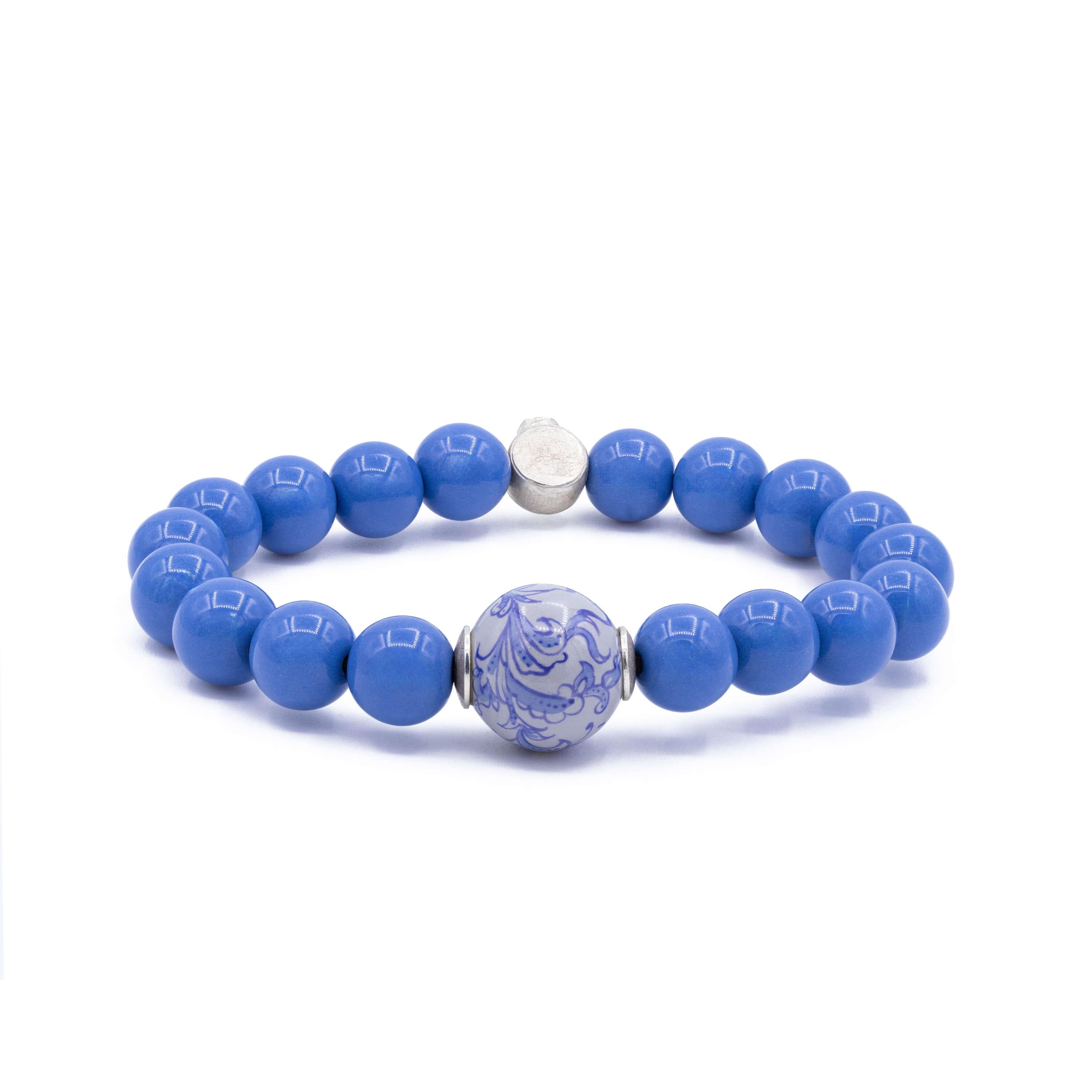 Materia Prima Armband | Ranke blau| MP B050