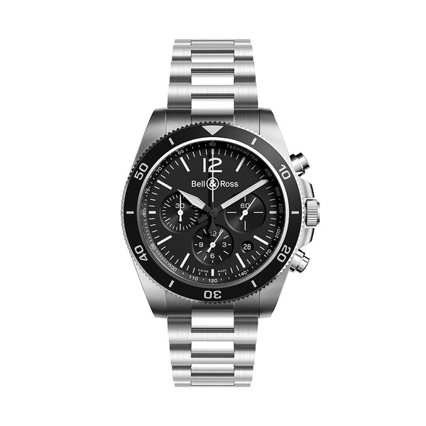 Bell & Ross BR V3-94 Black Steel | BRV394-BL-ST/SST