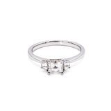Diamond Group Solitaire-Ring | 1P673W8-4