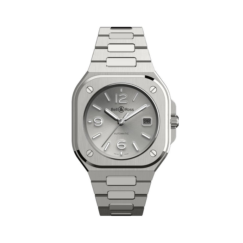 Bell & Ross BR 05 Grey Steel | BR05A-BL-ST/SST