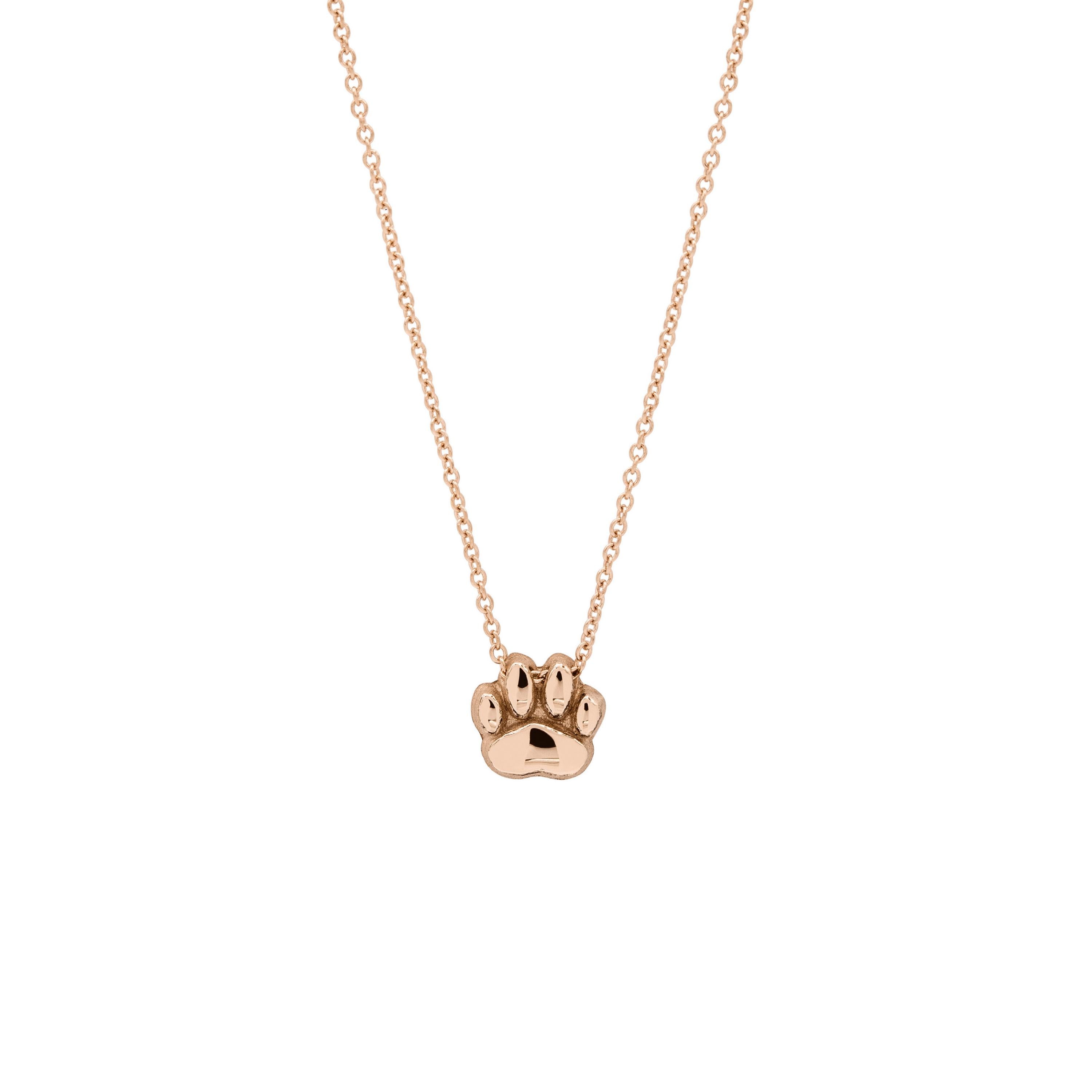 Minitials Collier Pfote | N-SIG-M1R